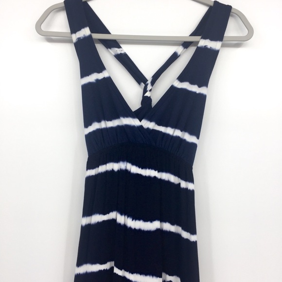 HARD TAIL Twisty Back Maxi Dress Tie die in size S - Picture 2 of 6